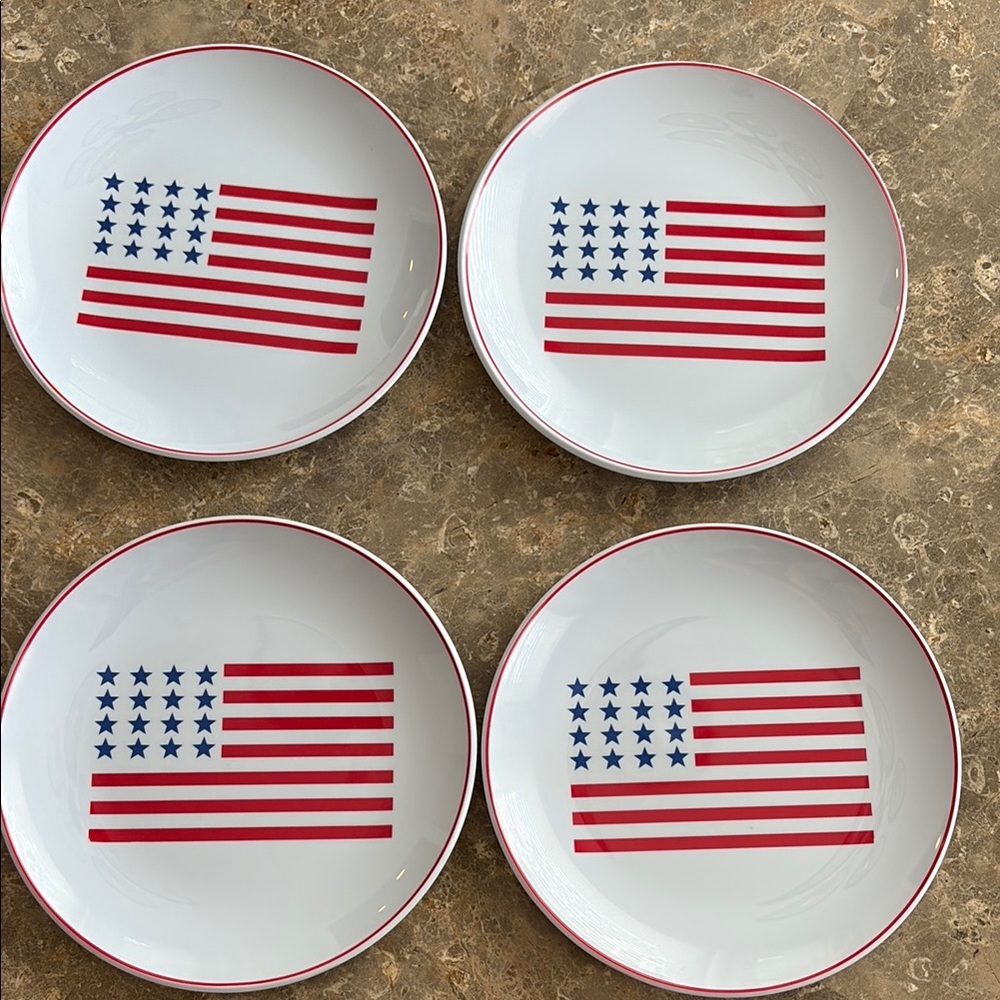 Pier 1 Flag Plates